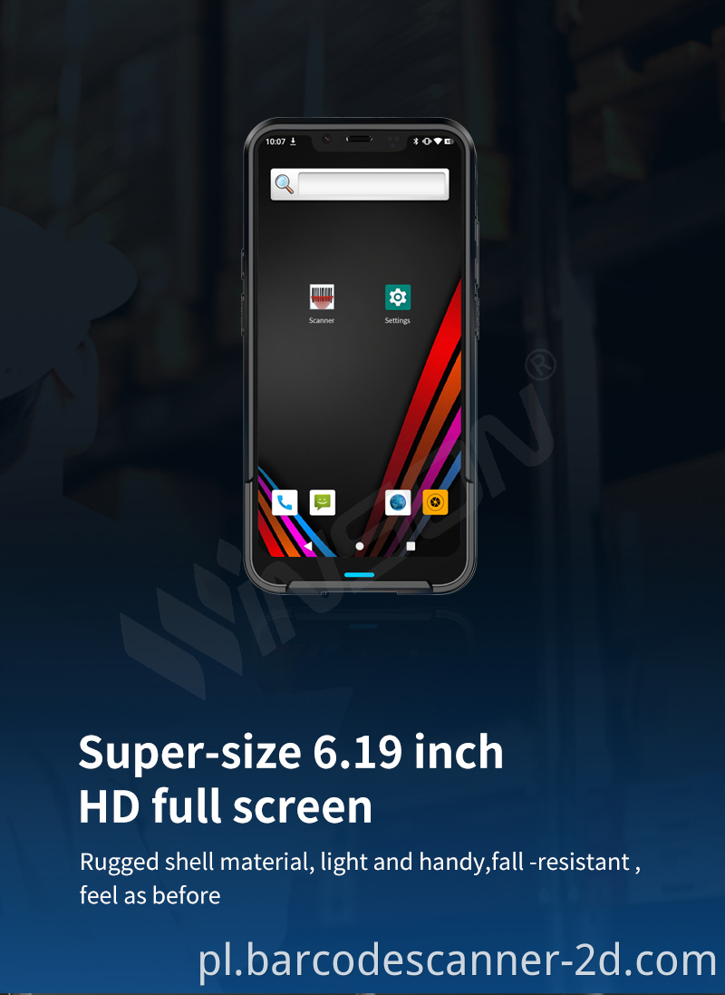 Przewodowy skaner kodów kreskowych wired barcode scanner